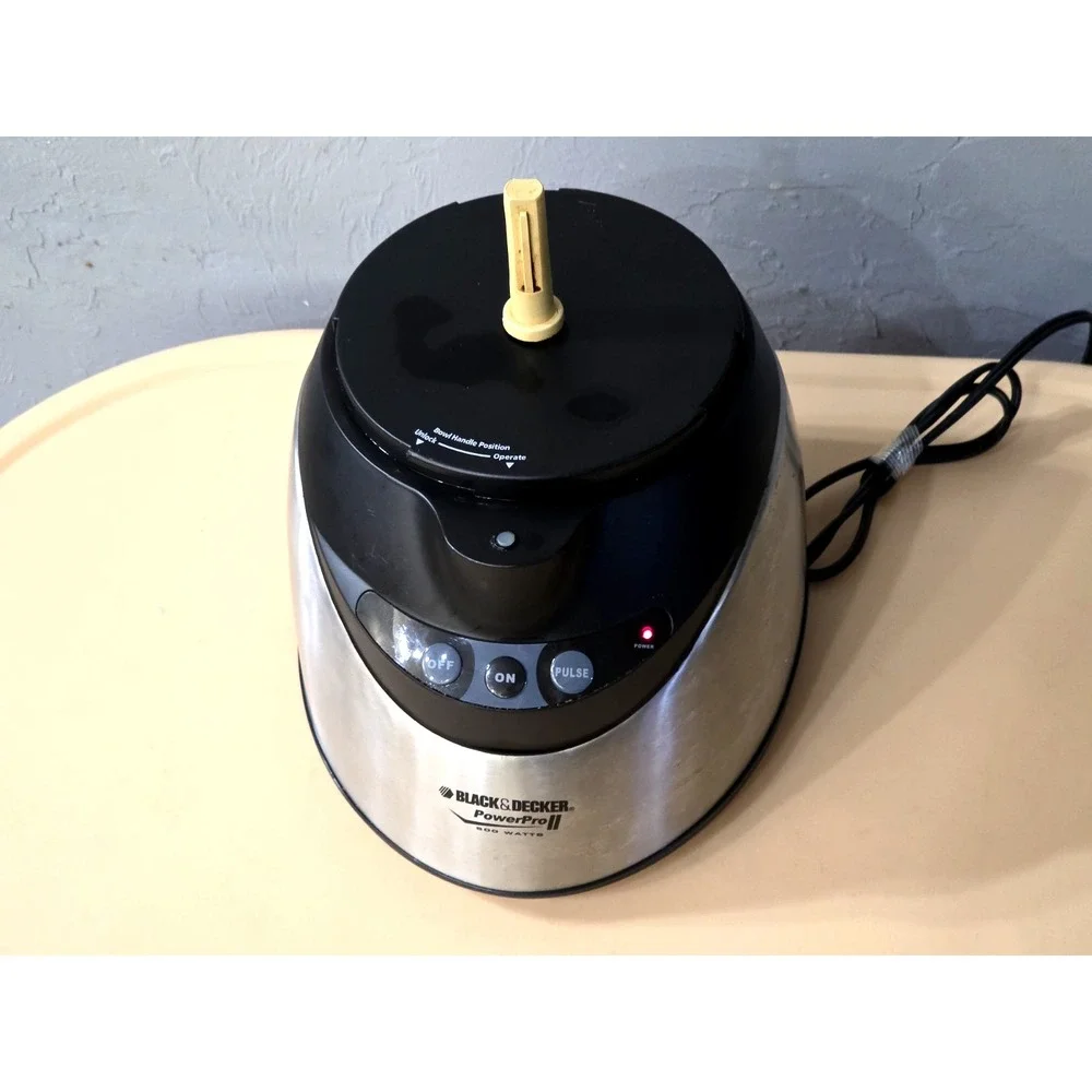 Black & Decker Food Processor Power Pro II 10 Cup Motor Base FP1550S‎ Black